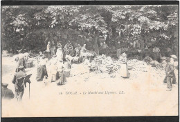 59 - DOUAI - Marché Aux Légumes - Animée - Douai