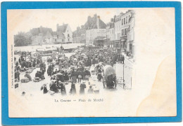36 - LA CHATRE - Place Du Marché - Animée - La Chatre