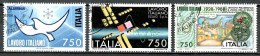 Italien 1988, MiNr. 2063 - 2065; Italienische Technologie Im Ausland, Gestempelt; Alb. 05 - 1981-90: Usati