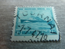 Belgique - 1846 - Oostende - Dover - 1946  - 1f.35 - Bleu - Oblitéré - Année 1947 - - Usados