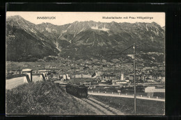AK Innsbruck, Stubaitalbahn Mit Frau Hittgebirge  - Sonstige & Ohne Zuordnung