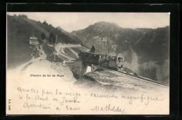 AK Naye, Chemin De Fer, Bergbahn  - Autres & Non Classés