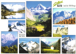 NATIONAL PARK HOHE TAUERN, MULTIPLE VIEWS, ARCHITECTURE, MOUNTAIN, LAKE, CHAPEL, TIROL, AUSTRIA, POSTCARD - Other & Unclassified