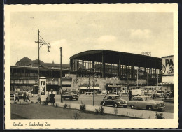 AK Berlin-Charlottenburg, Bahnhof Zoo, VW-Käfer  - Charlottenburg