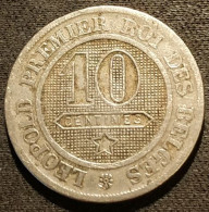 BELGIQUE - BELGIUM - 10 CENTIMES 1863 - Léopold Ier - KM 22 - 10 Centimes