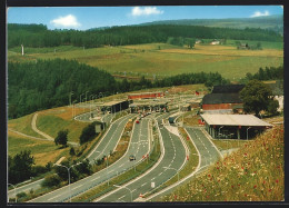 AK Autobahn-Raststätte Frankenwald, Betreiber W. Friedrich, Westdeutscher Grenzübergang Rudolphstein-Hirschberg  - Sonstige & Ohne Zuordnung