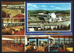 AK Rudolphstein B. Hof, Autobahn-Raststätte Frankenwald  - Autres & Non Classés