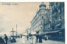 BLANKENBERGE  DIJK  PROMENADE 1910 - Blankenberge