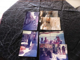 P-983 , Lot De 6 Photos, Ballade Dans Le Vieux Village D'Eze , 22 Mai 1986 - Places