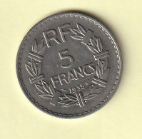 5 Francs 1935 - 5 Francs