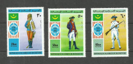 MAURITANIE Poste Aérienne N°164 à 166 Neufs** Cote 9.25€ - Mauretanien (1960-...)