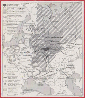 Russie. Carte De L'Etat Russe De 1300 à 1689. Carte Historique. Larousse 1960. - Historical Documents