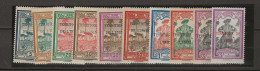 1932 MNH Inini Timbres-taxe Yvert 1-9 + 9a Postfris** - Neufs