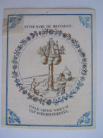 Devotieprentje Image Pieuse Montaigu Scherpenheuvel Onze-Lieve-Vrouw Notre-Dame Porseleinpapier Papier Porcelaine  (559) - Images Religieuses