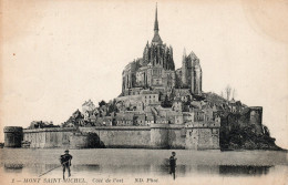 - 50 - MONT SAINT-MICHEL. - Côté De L'Est - Scan Verso - - Le Mont Saint Michel