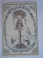 Devotieprentje Image Pieuse Montaigu Scherpenheuvel Onze-Lieve-Vrouw Notre-Dame Porseleinpapier Papier Porcelaine  (559) - Devotion Images