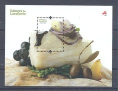 Año 2009 Hoja Nº 289 Gastronomia Portuguesa - Blocks & Sheetlets