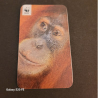 Mini-Fiche Illustrée WWF  ** Les Orangs-Outans - Tiere