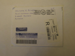 BRAZIL  REGISTERED  COVER TO GERMANY  2007 - Other & Unclassified