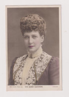 ENGLAND - Queen Alexandra Used Vintage Postcard - Royal Families