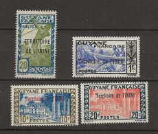 1944 MNH Inini  Yvert 53-56 Postfris** - Ungebraucht