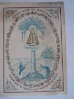Devotieprentje Image Pieuse Montaigu Scherpenheuvel Onze-Lieve-Vrouw Notre-Dame Porseleinpapier Papier Porcelaine  (559) - Devotion Images