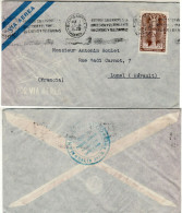 ARGENTINA 1949  AIRMAIL  LETTER SENT FROM BUENOS AIRES TO LUNEL - Briefe U. Dokumente