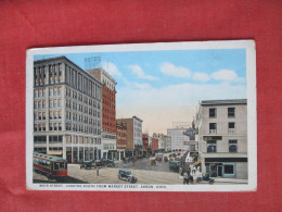 Trolley Main Street.   Akron Ohio > Akron   Ref 6417 - Akron