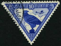 ISLAND 140 O, 1930, 10 Kr. Allthing, Pracht, Mi. 60.- - Sonstige & Ohne Zuordnung