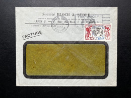 ENVELOPPE FACTURE / PARIS TRI N°1 1953 / SOCIETE BLOCH & SUDRE - 1921-1960: Période Moderne