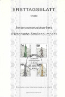 Fiche 1e Jour 15 X 21 Cm ALLEMAGNE BERLIN N° 650 A 653 Y & T - 1st Day – FDC (sheets)