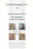 Fiche 1e Jour 15 X 21 Cm ALLEMAGNE BERLIN N° 669 A 672 Y & T - 1° Giorno – FDC (foglietti)