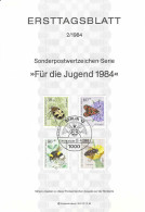 Fiche 1e Jour 15 X 21 Cm ALLEMAGNE BERLIN N° 673 A 676 Y & T - 1° Giorno – FDC (foglietti)