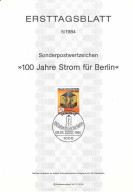 Fiche 1e Jour 15 X 21 Cm ALLEMAGNE BERLIN N° 681 Y & T - 1. Tag - FDC (Ersttagblätter)