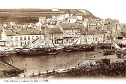 *CPA Repro - 14 -  PORT EN BESSIN - Le Port Vers 1900 - Port-en-Bessin-Huppain