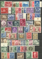 Dt. Reich 762-910** , 1941-1945, 5 Komplette Jahrgänge, Ohne Freimarken, Postfrisch, Pracht, Mi.453.- - Andere & Zonder Classificatie