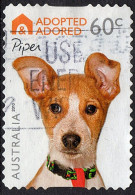 AUSTRALIA 2010 60c Multicoloured, Adopted And Adored (Dogs)-Piper Self Adhesive SG3435 Used - Gebraucht