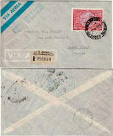 ARGENTINA 1949  AIRMAIL R - LETTER SENT FROM BUENOS AIRES TO LUNEL - Brieven En Documenten