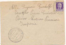 1939 GARESSIO BORGO LITTORIO CUNEO - Poststempel