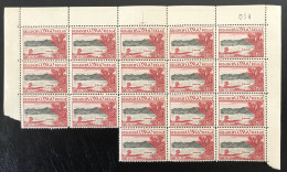 Congo Belge 1953 - 3F The Kivu Festival MNH** Luxe - Rare Bloc Of 18 - Other & Unclassified