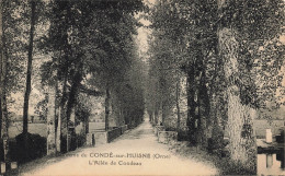 CPA Environs De Condé Sur Huisne-L'Allée De Condeau-Timbre     L2960 - Sonstige & Ohne Zuordnung