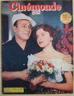 Cinémonde N°912 Du 25 Janvier 1952 Tino Rossi-Vera Norman-Dolorès Del Rio-Ray Ventura-Georges Zottola - Cinéma/Télévision