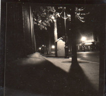 Photographie Vintage Photo Snapshot Lumière Light Nuit Night Illumination - Other & Unclassified