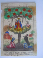 Devotieprentje Image Pieuse Montaigu Scherpenheuvel Het Beeld Van Onze-Lieve-Vrouwe Ingekleurd   (559) - Images Religieuses
