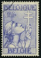 BELGIEN 371 O, 1933, 1.75 Fr. TBC, Pracht, Mi. 30.- - Gebraucht