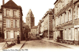 *CPA Repro - 50 - VILLEDIEU LES POÊLES - Vers 1900 - Le Mont Saint Michel