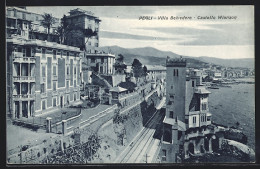 Cartolina Pegli, Villa Belvedere, Castello Wianson  - Other & Unclassified