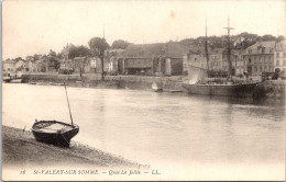 80 SAINT VALERY SUR SOMME - Quai Le Joille - Saint Valery Sur Somme