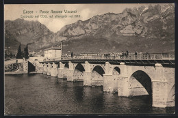 Cartolina Lecco, Ponte Azzone Visconti  - Lecco