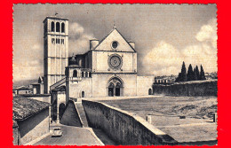 ITALIA - UMBRIA -  Assisi (Perugia) - Basilica Di S. Francesco - Cartolina Non Viaggiata - Autres & Non Classés